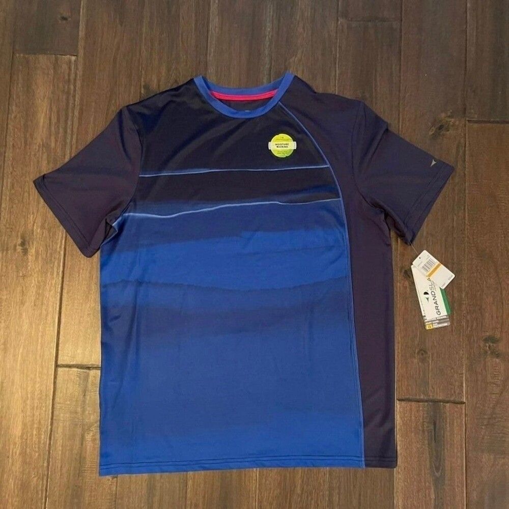 NWT Men's Grand Slam Performance Moisture Wicking Tee S